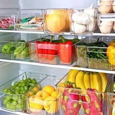 Transparent Fridge Organizer